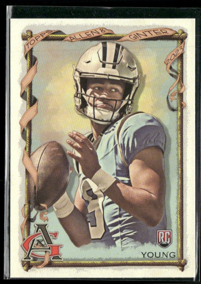 Bryce Young 2023 Topps Composite Allen & Ginter Silver Portrait RC #401