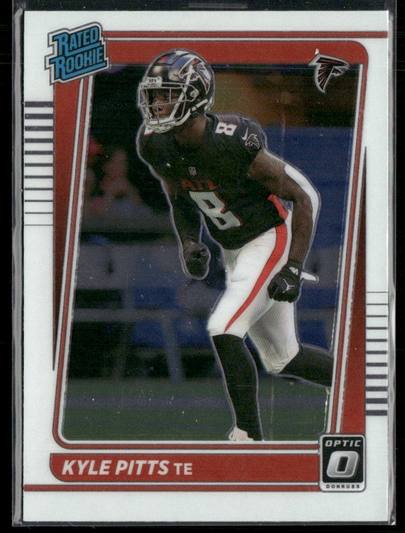 Kyle Pitts 2021 Donruss Optic RC #211 Atlanta Falcons