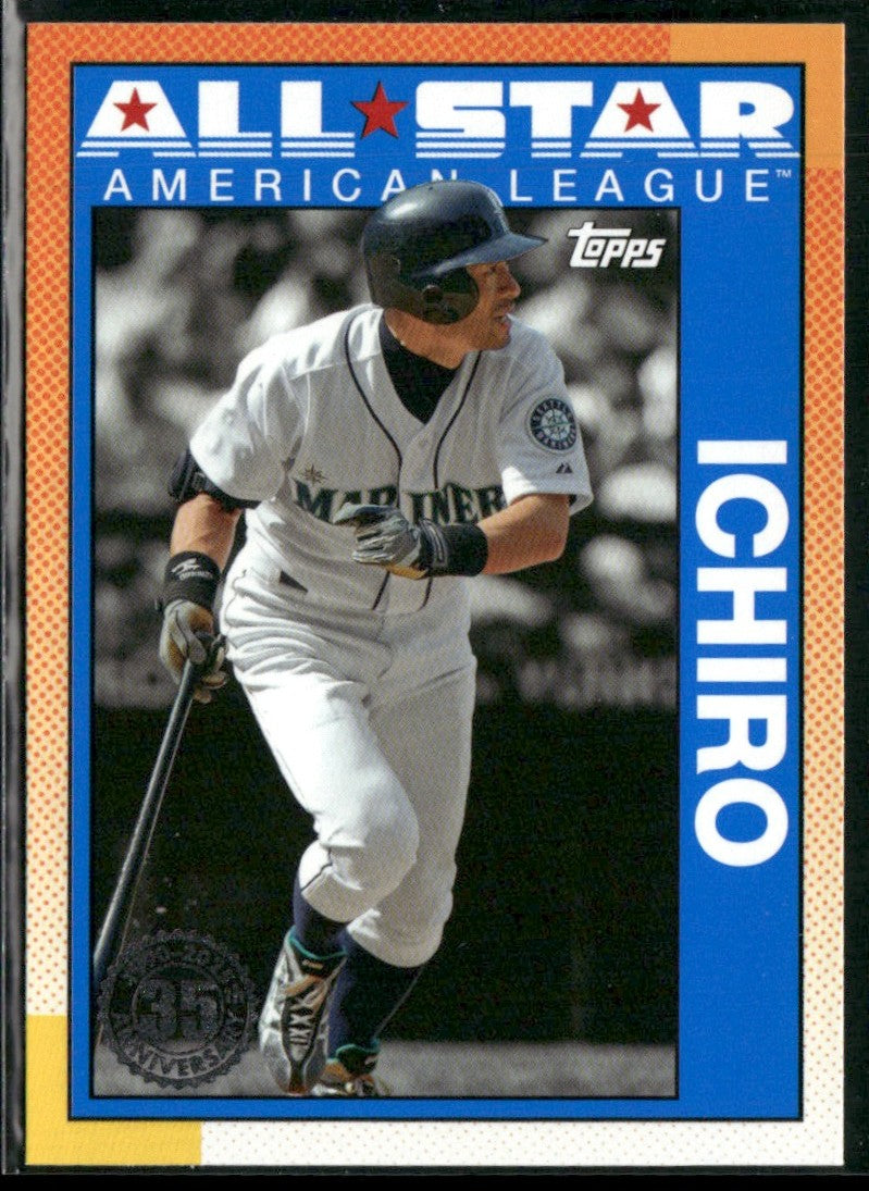 Ichiro 2025 Topps 1990 All Star #90AS-16 Seattle Mariners