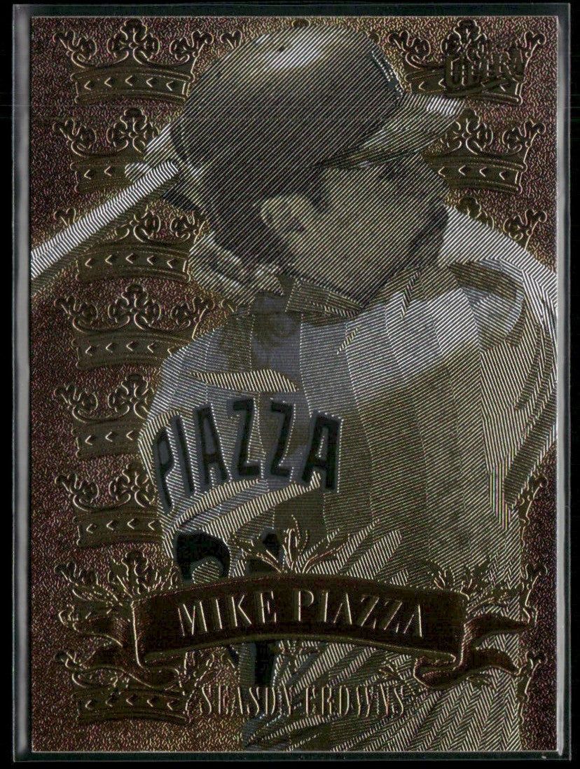Mike Piazza 1997 Fleer Ultra Season Crowns #8 Los Angeles Dodgers