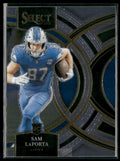 Sam LaPorta 2023 Panini Select Premier RC #106 Detroit Lions