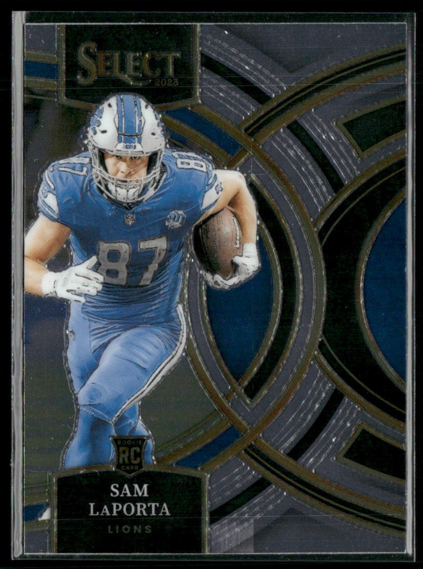 Sam LaPorta 2023 Panini Select Premier RC #106 Detroit Lions