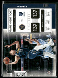 Nikola Jokic 2021 Panini Contenders Game Night Ticket #16 Denver Nuggets