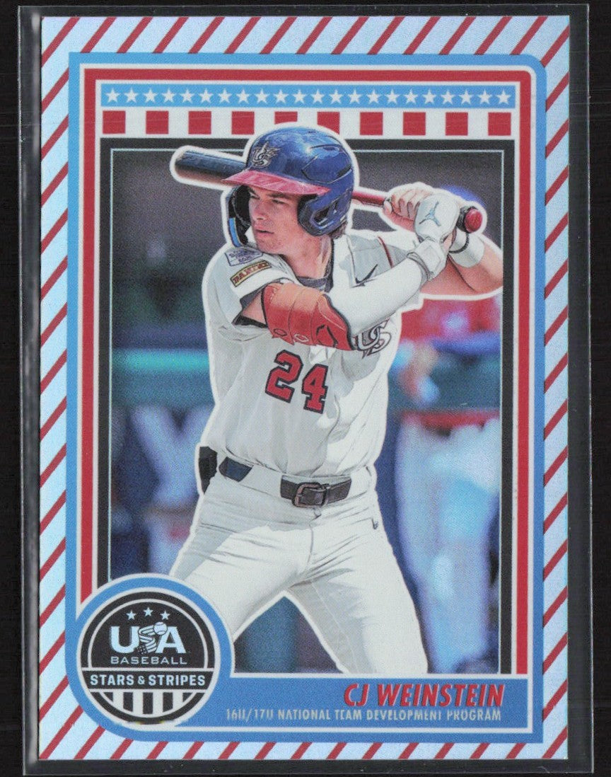 CJ Weinstein 2025 Panini Stars & Stripes #142 USA