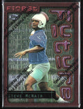 Steve McNair 1996 Topps Finest RC #22 Tennessee Oilers