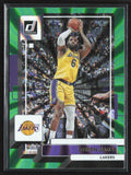 LeBron James 2022 Donruss Holo Green Laser #128 Los Angeles Lakers