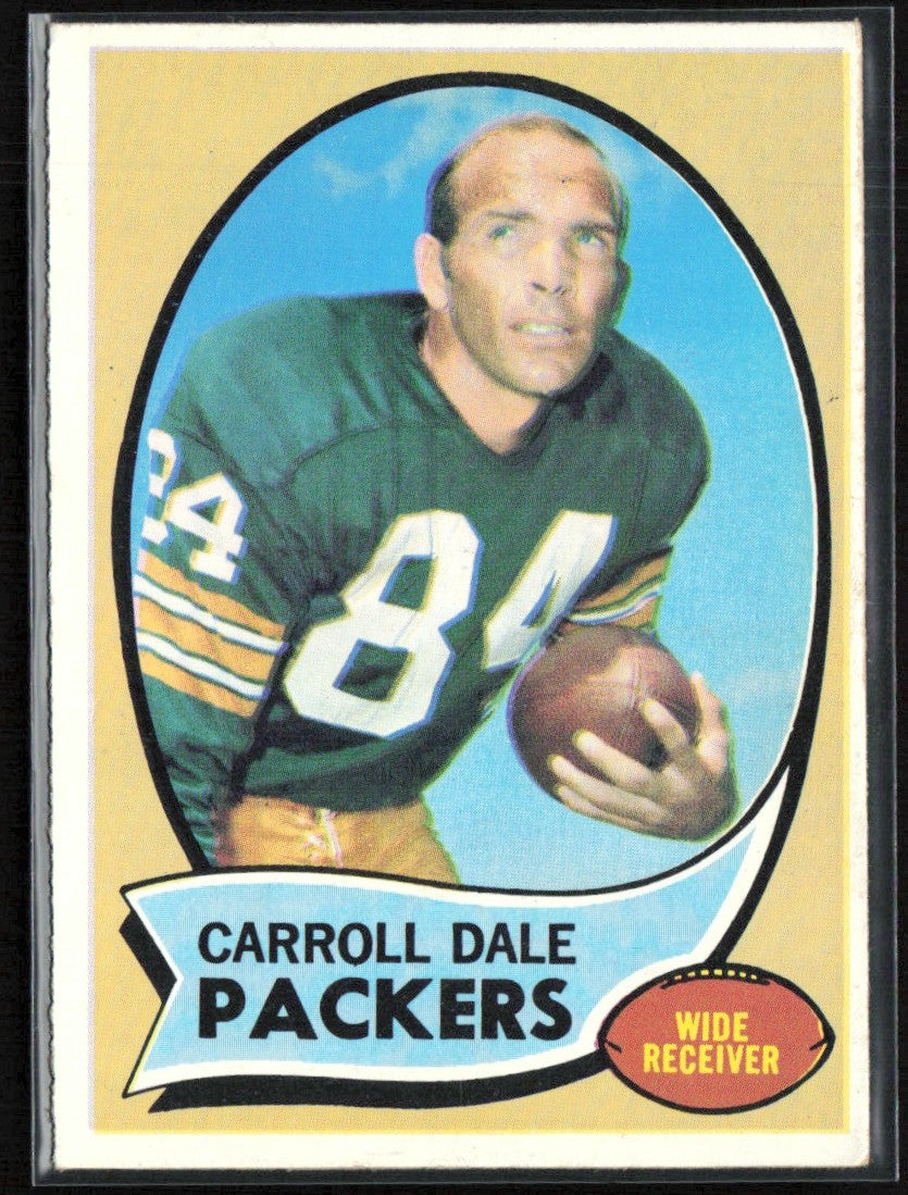 Carroll Dale 1970 Topps #232 Green Bay Packers