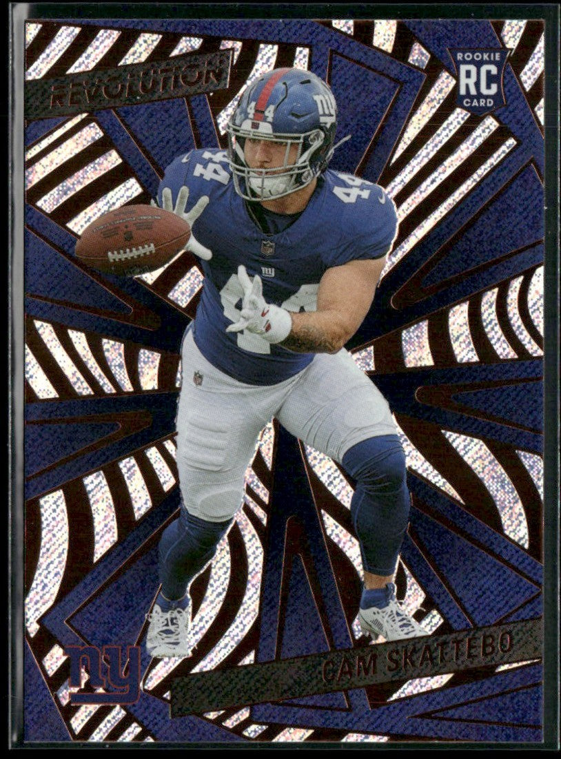Cam Skattebo 2025 Panini Revolution RC #207 New York Giants
