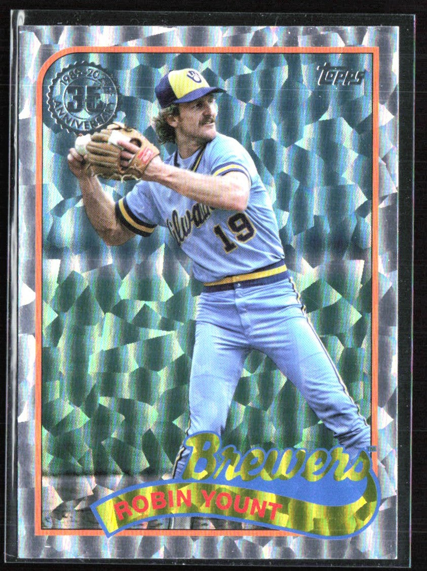 Robin Yount 2024 Topps 1989 Foil #89B-55 Milwaukee Brewers
