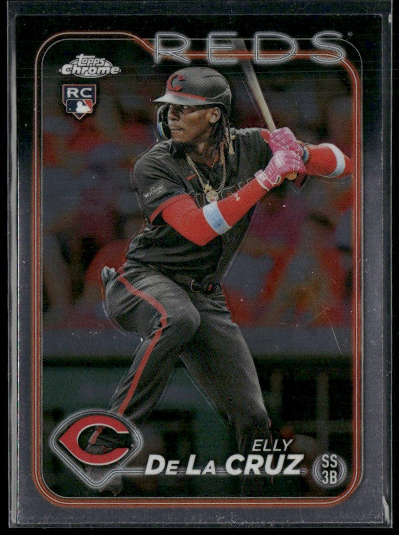 Elly De La Cruz 2024 Topps Chrome RC #44 Cincinnati Reds