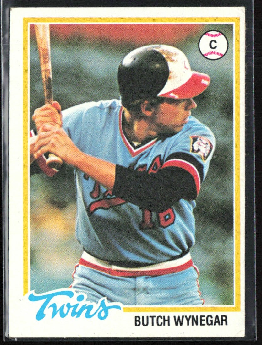 Butch Wynegar 1978 Topps #555 Minnesota Twins