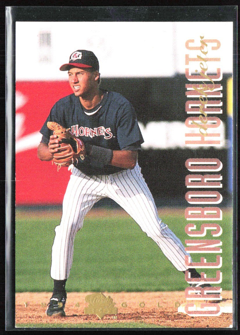 Derek Jeter 1994 Classic Best Gold #83 Greensboro Hornets