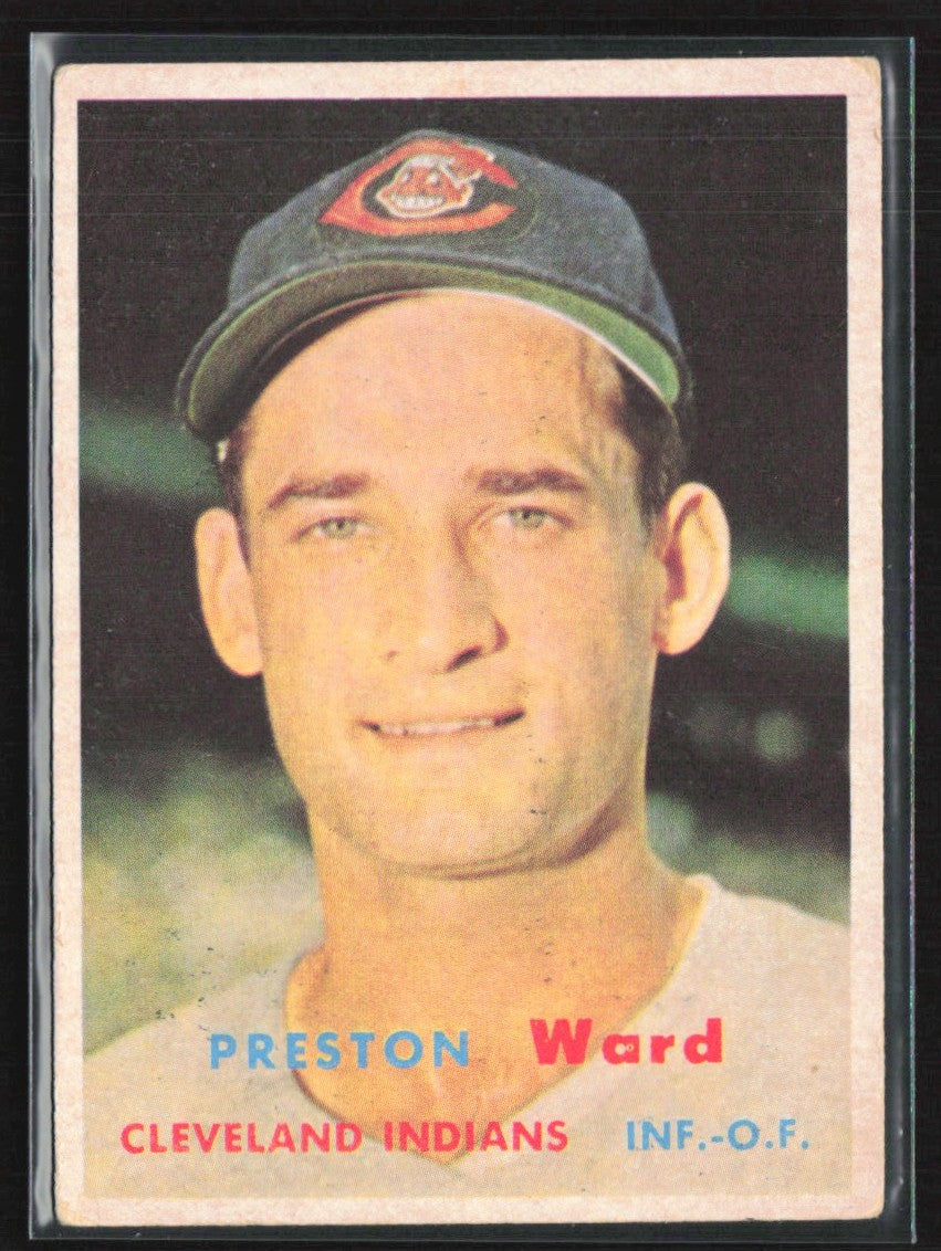 Preston Ward 1957 Topps #226 Cleveland Indians