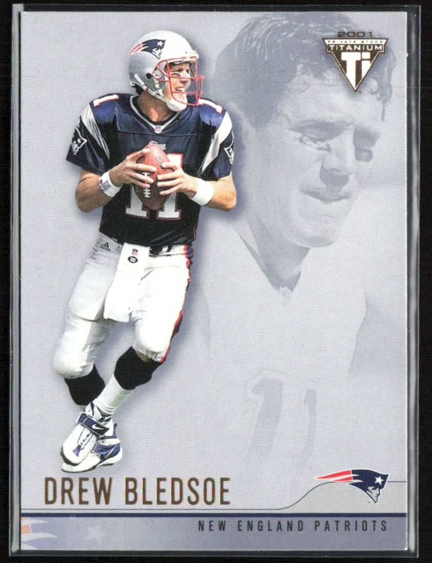 Drew Bledsoe 2001 Pacific Titanium #74 New England Patriots