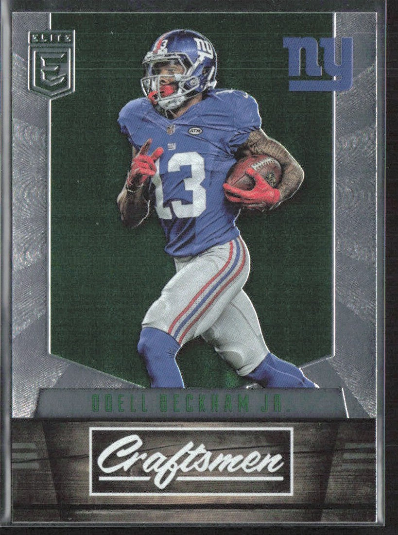 Odell Beckham Jr. 2016 Panini Donruss Elite Craftsmen Green #CM-OB