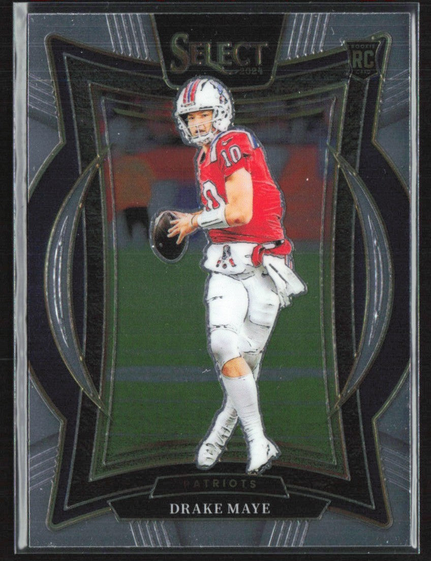 Drake Maye 2024 Panini Select Concourse RC #27 New England Patriots