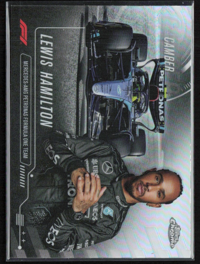 Lewis Hamilton 2024 Topps Chrome Formula 1 Camber #CAM-3