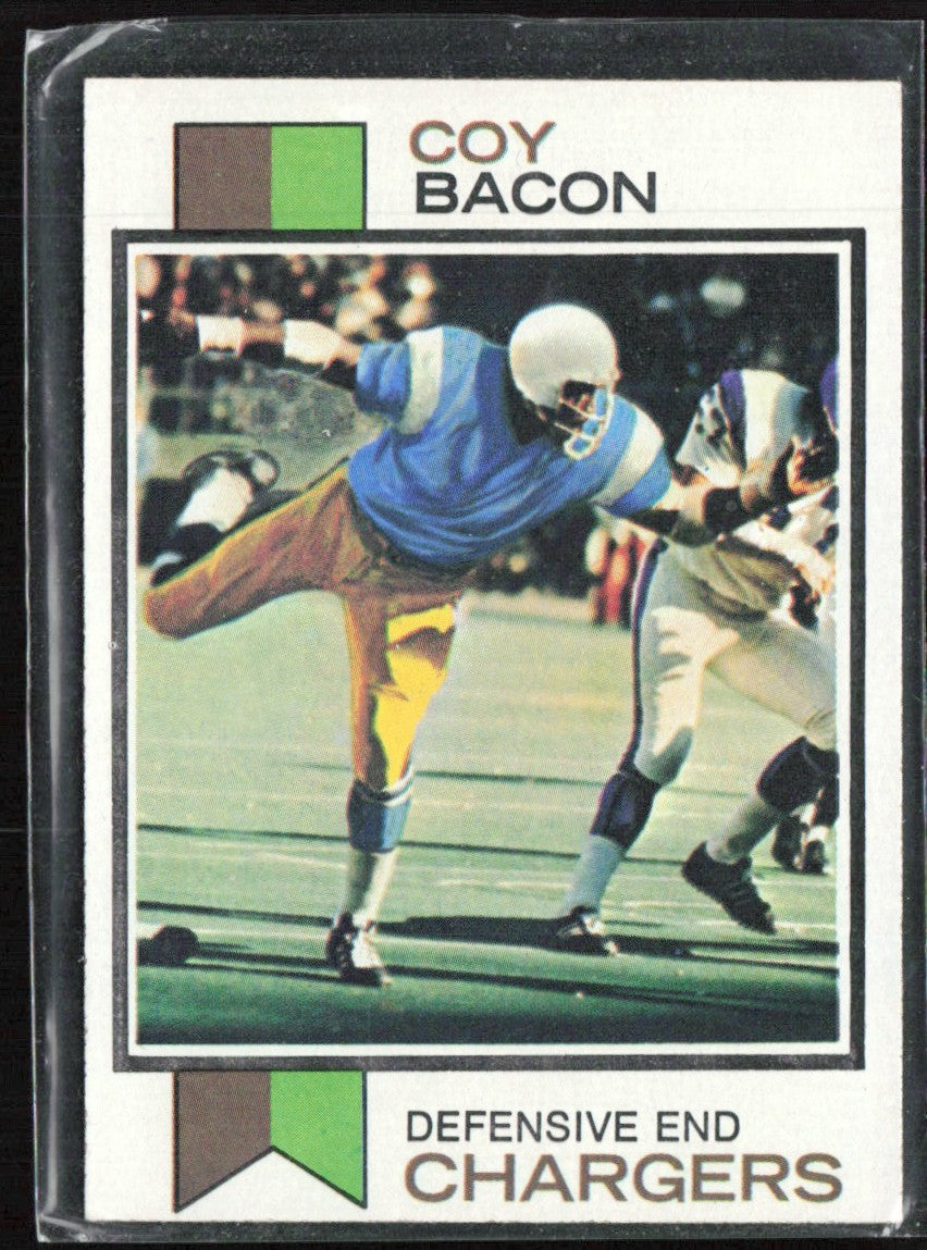 Coy Bacon 1973 Topps #149 San Diego Chargers