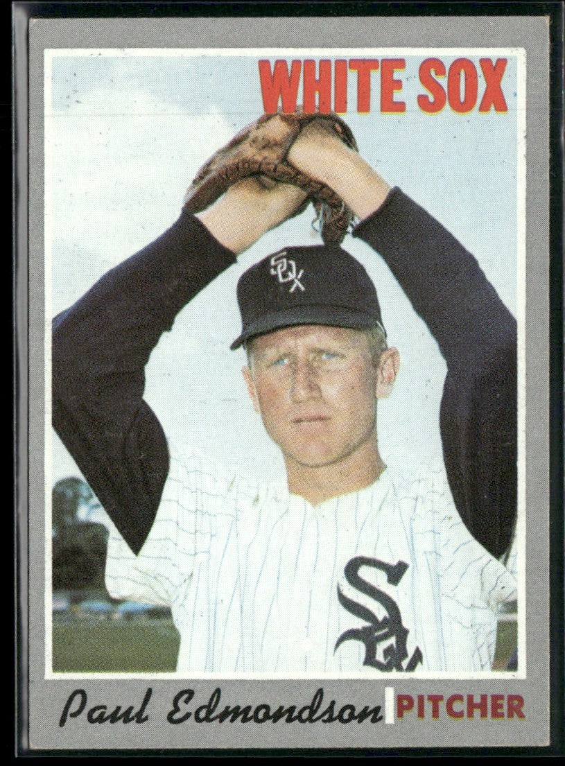 Paul Edmondson 1970 Topps RC #414 Chicago White Sox