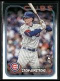 Pete Crow-Armstrong 2024 Topps RC #407 Chicago Cubs