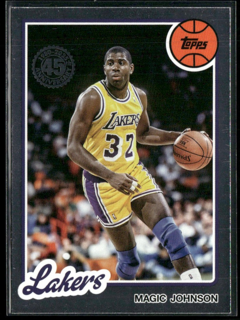 Magic Johnson 2025 Topps 45th Anniversary #80BK-3 Los Angeles Lakers
