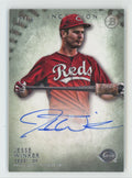 Jesse Winker 2015 Bowman Inception Green AUTO /99 #PA-JW Cincinnati Reds
