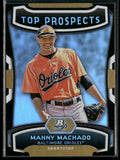 Manny Machado 2012 Bowman Platinum Top Prospects #TP-MM Baltimore Orioles