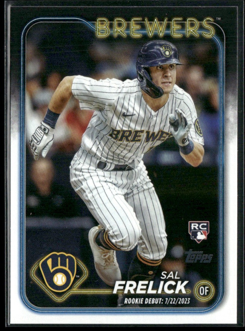 Sal Frelick 2024 Topps Update RC #US10 Milwaukee Brewers