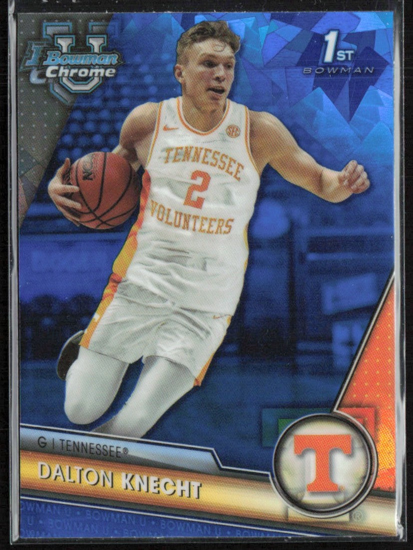 Dalton Knecht 2024 Bowman Chrome U Sapphire #48 Tennessee Volunteers