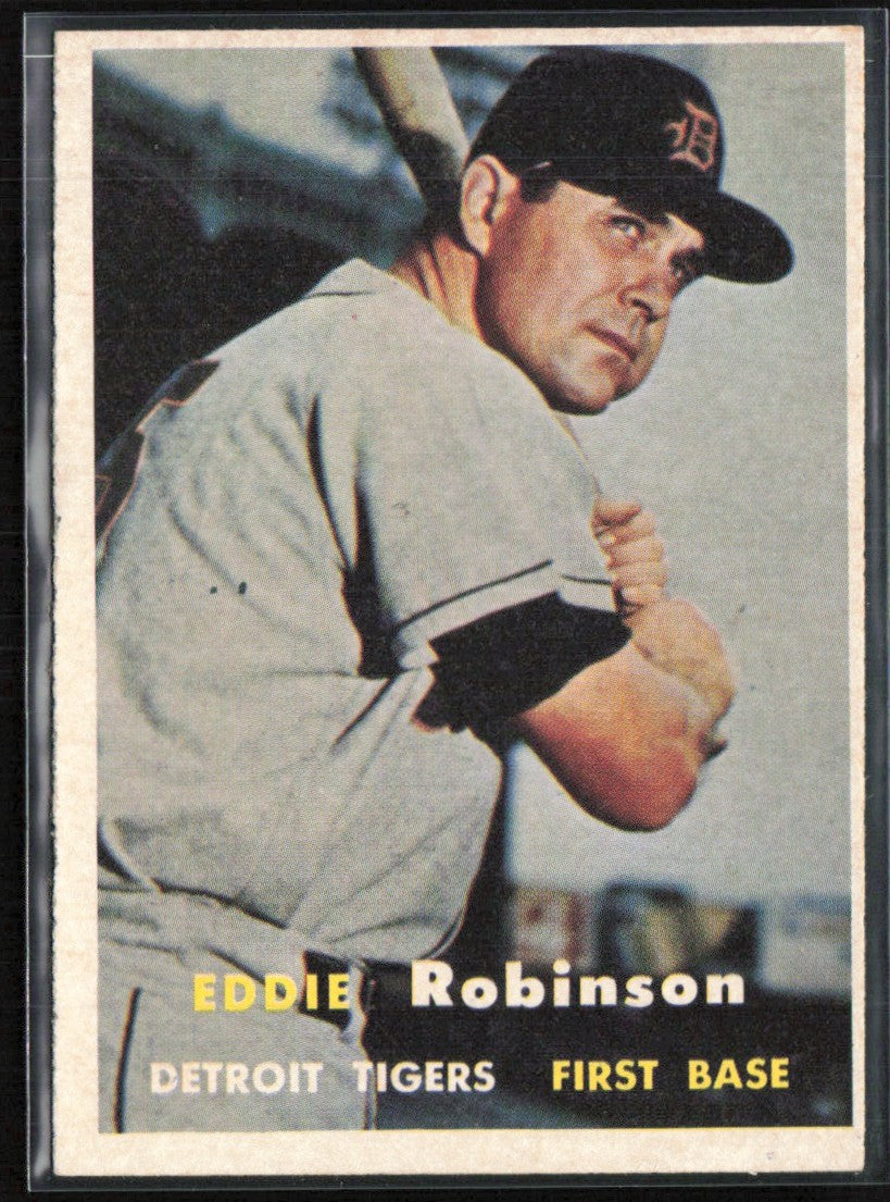 Eddie Robinson 1957 Topps #238 Detroit Tigers