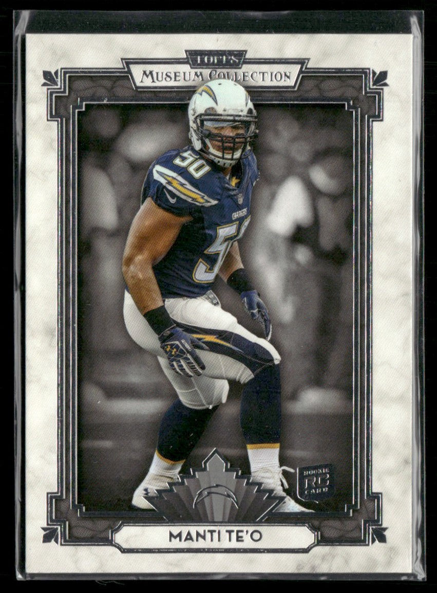 Manti Te'o 2013 Topps Museum Collection RC #19 San Diego Chargers