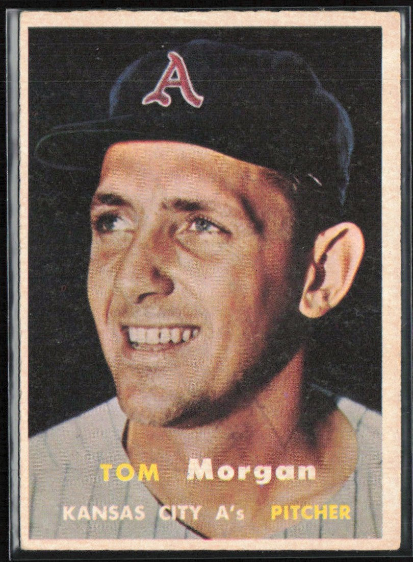 Tom Morgan 1957 Topps #239 Kansas City Athletics