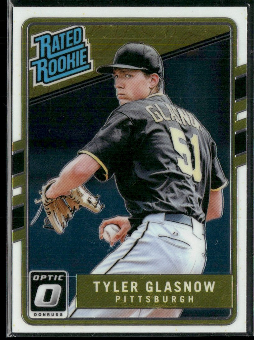 Tyler Glasnow 2017 Donruss Optic RC #36 Pittsburgh Pirates