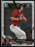 Triston Casas 2018 Bowman Draft Chrome 1st #BDC-171 Boston Red Sox