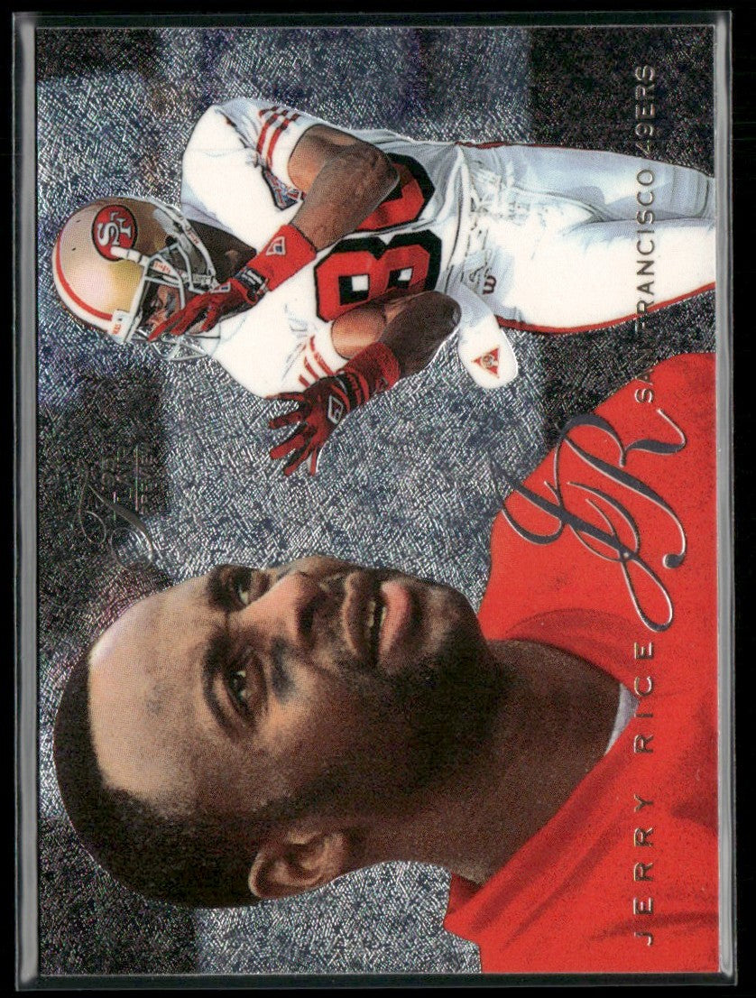 Jerry Rice 1995 Fleer Flair Preview #27 San Francisco 49ers