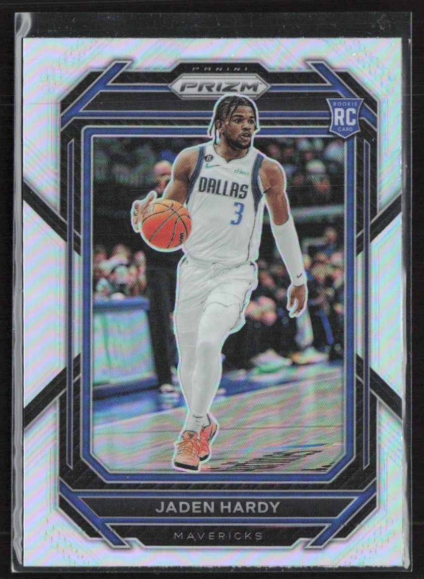 Jaden Hardy 2022 Panini Prizm Silver RC #226 Dallas Mavericks