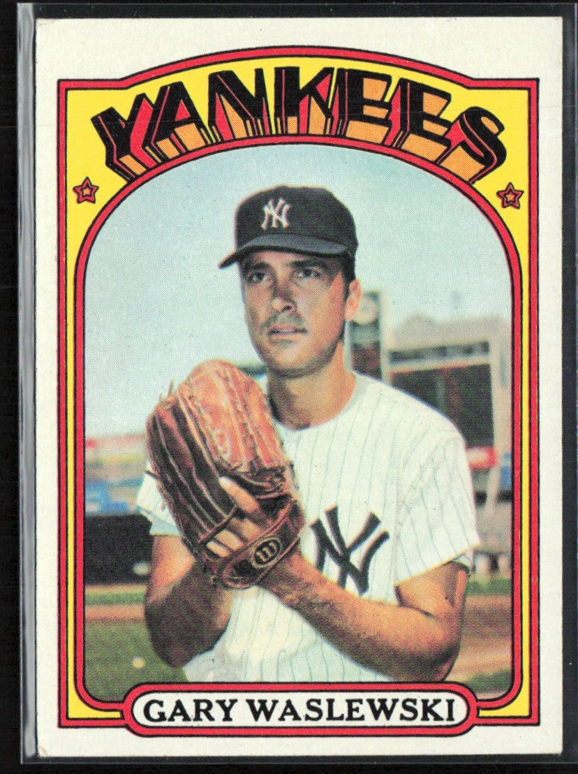 Gary Waslewski 1972 Topps #108 New York Yankees