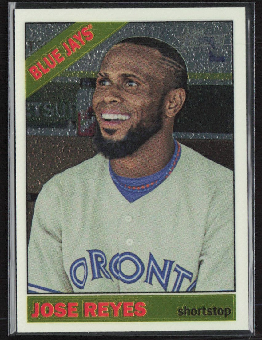 Jose Reyes 2015 Topps Heritage Chrome /999 #THC-464 Toronto Blue Jays
