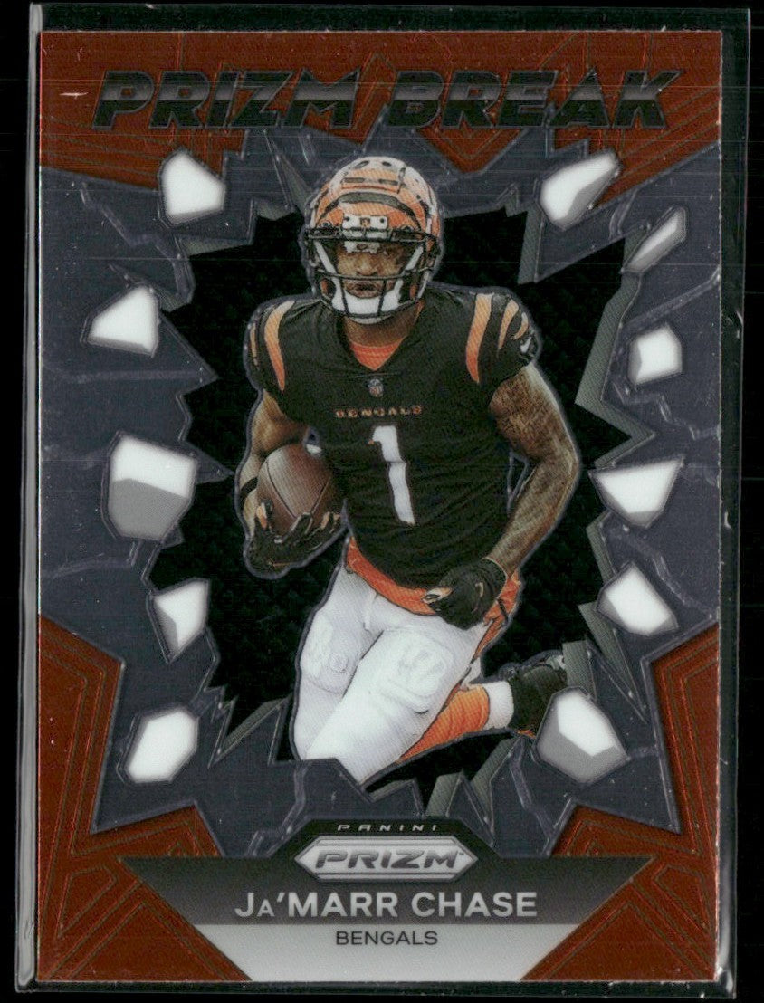Ja'Marr Chase 2023 Panini Prizm Break #PB-10 Cincinnati Bengals