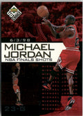 Michael Jordan 1998 Upper Deck NBA Finals Shots #1 Chicago Bulls