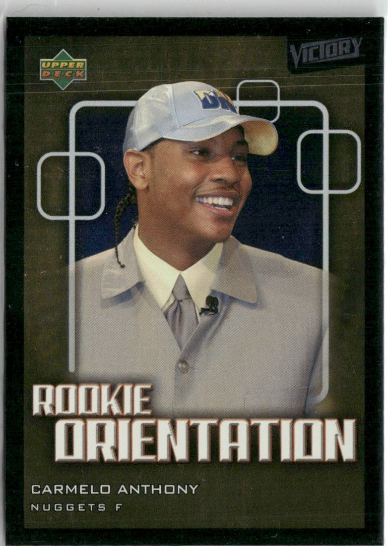 Carmelo Anthony 2003 Upper Deck Victory RC #103 Denver Nuggets