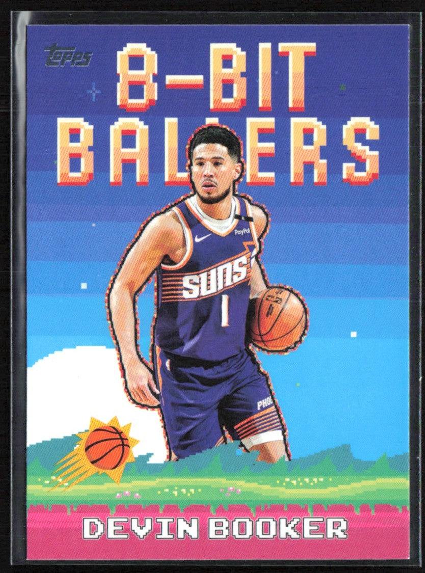 Devin Booker 2025 Topps 8-Bit Ballers #8B-3 Phoenix Suns