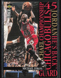 Michael Jordan 1995 Collector's Choice He's Back #M4 Chicago Bulls
