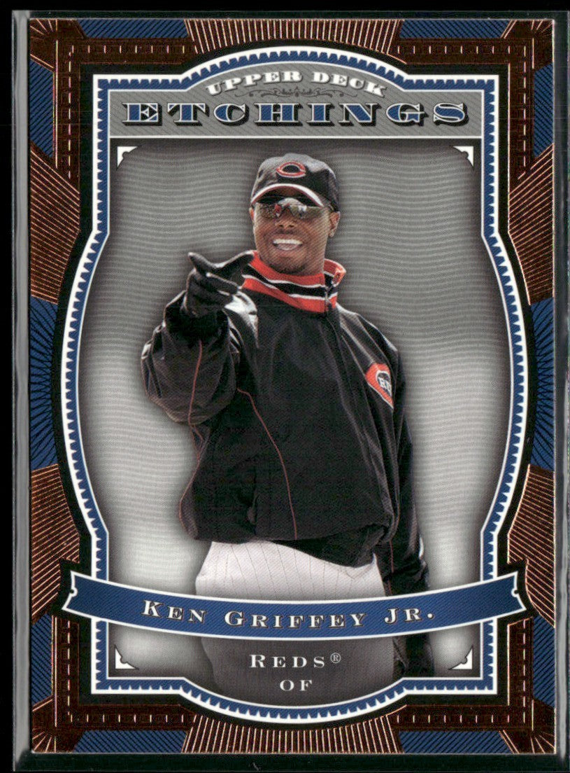 Ken Griffey Jr. 2004 Upper Deck Etchings #6 Cincinnati Reds