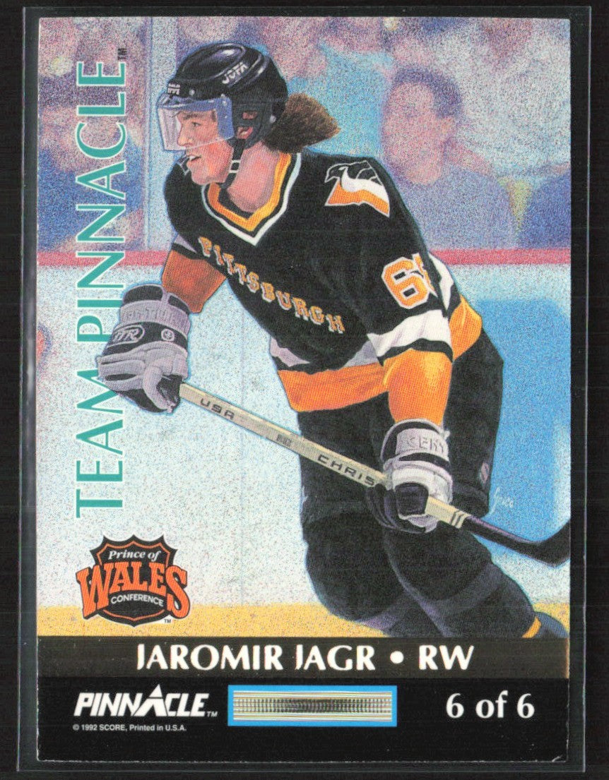 Brett Hull/Jaromir Jagr 1992 Pinnacle Team Pinnacle #6