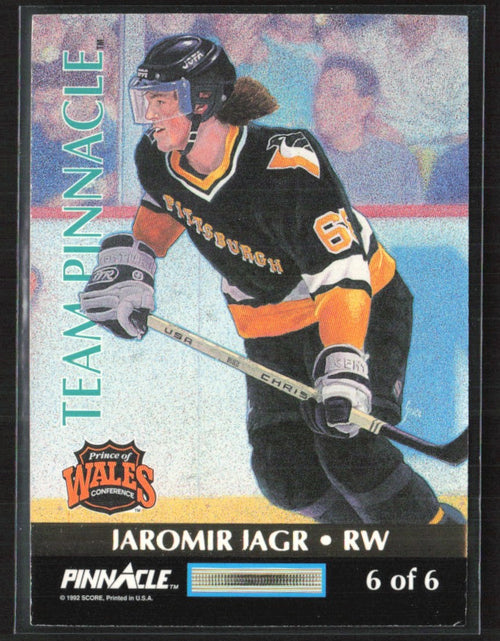 Brett Hull/Jaromir Jagr 1992 Pinnacle Team Pinnacle #6