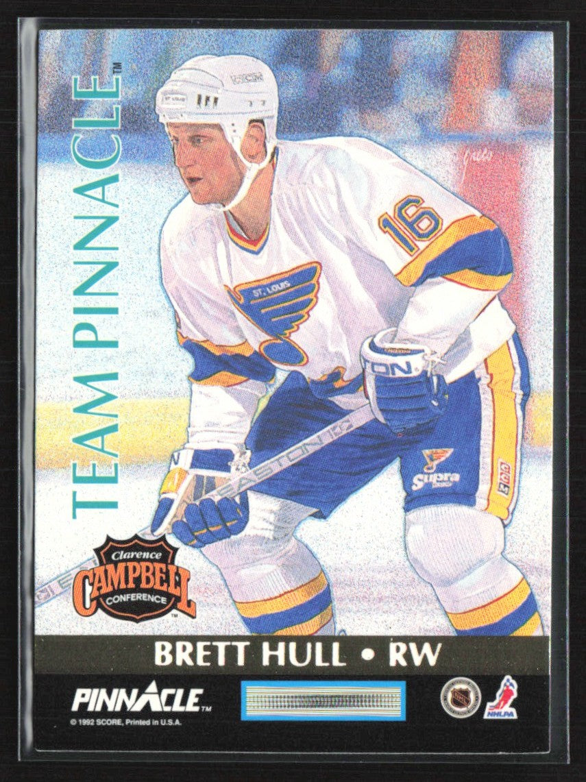 Brett Hull/Jaromir Jagr 1992 Pinnacle Team Pinnacle #6