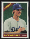Zack Greinke 2015 Topps Heritage Chrome /999 #THC-468 Los Angeles Dodgers