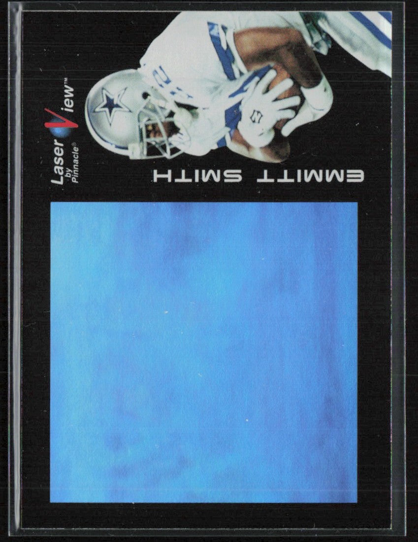 Emmitt Smith 1996 Pinnacle Laser View #4 Dallas Cowboys