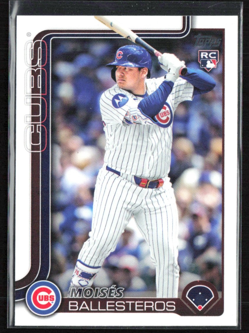 Moises Ballesteros 2025 Topps Update RC #US262 Chicago Cubs